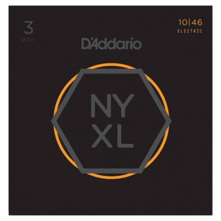 D'Addario NYXL 1046-3P Elgitar (010-046) 3pk
