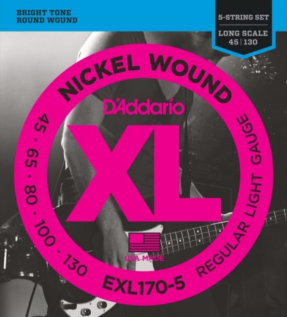 D'Addario EXL170-5 El. Bass 5str. (045-130)