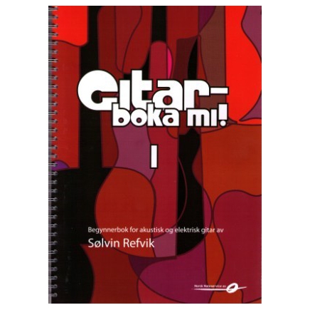 Gitarboka Mi! 1 Lærebok for gitar