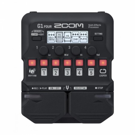 Zoom G1-FOUR Guitar Multi-Effect Processor