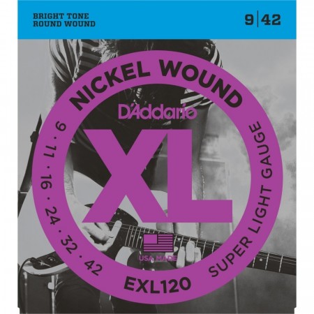 D'Addario EXL120 Elgitar (009-042)