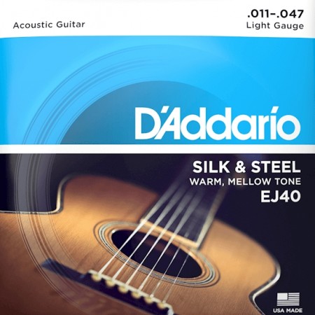 D'Addario EJ40 Silk & Steel (011-047)