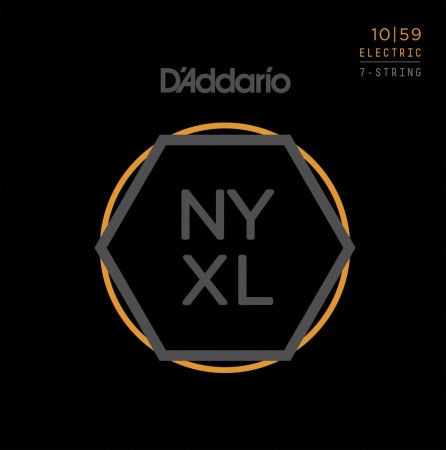 D'Addario NYXL 1059 Elgitar 7-str. (010-059)
