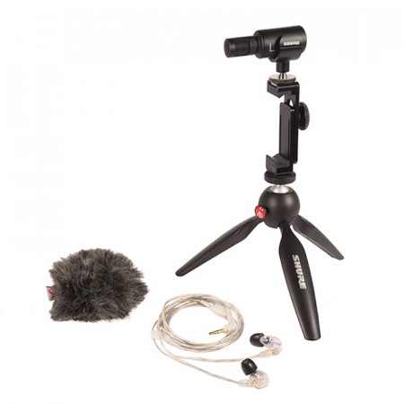 Shure MV88-A SE215 Portable Videography Kit