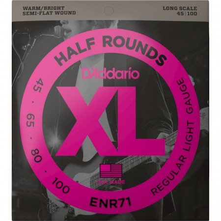 D´Addario ENR71 Half Rounds El. Bass (045-100)