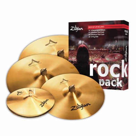 Zildjian A0801R A Rock Cymbal Pack 14/17/10/20